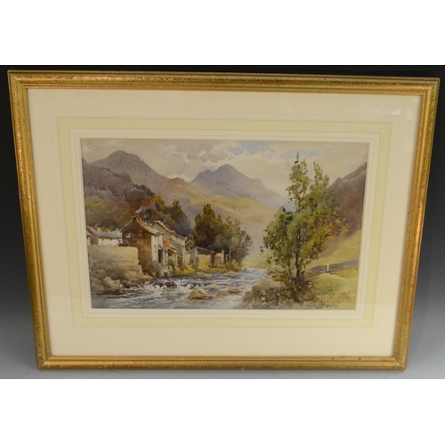 433 - Harold Gresley (1892 - 1967) Welsh Cottage, Beddgelert, Nth Wales signed, titled to verso, watercolo... 