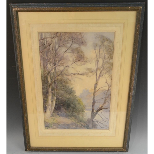 435 - Henry Charles Brewer, R.I. (1866-1950) Durham signed and titled, watercolour, 53cm x 35cm