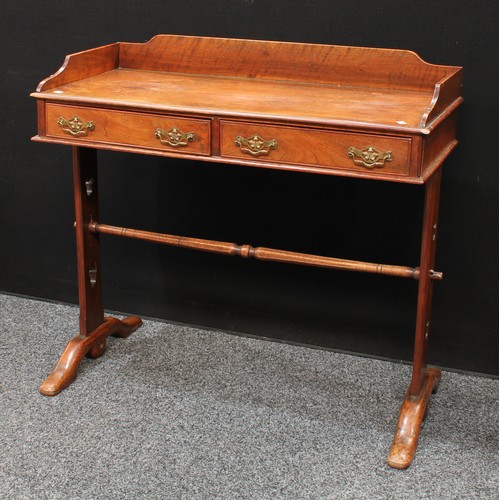 75 - An unusual 19th century mahogany washstand