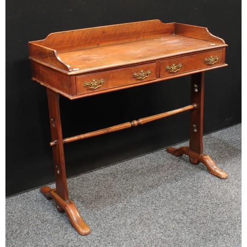 75 - An unusual 19th century mahogany washstand