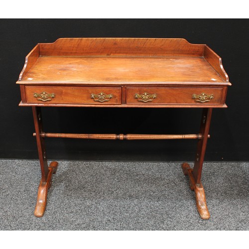 75 - An unusual 19th century mahogany washstand