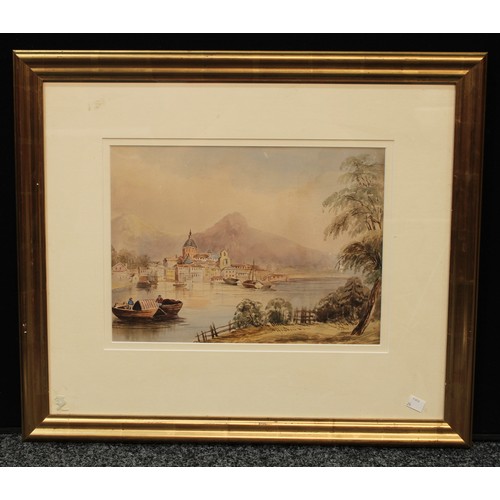 121 - Continental School (19th Century)
Town Scene
unsigned, watercolour