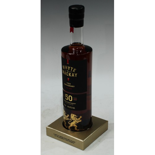 5777 - *Client Collecting: in D.S. office.*
A rare Whyte & Mackay Aged 50 Years Blended Scotch Whisky, 175t... 