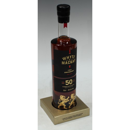 5777 - *Client Collecting: in D.S. office.*
A rare Whyte & Mackay Aged 50 Years Blended Scotch Whisky, 175t... 