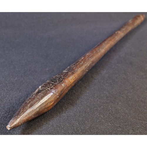 5770 - Tribal Art - an Australian Aboriginal nulla nulla or waddy club, 61.5cm long