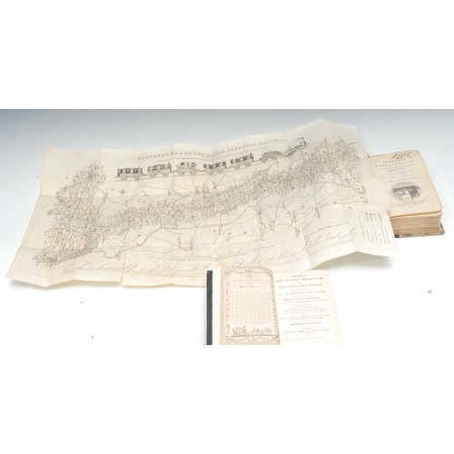 5886 - Cartography - Leigh's New Pocket Road-Book of England Wales [...], sixth edition, London: Printed fo... 