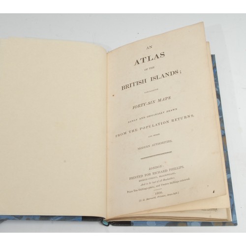 5880 - Cartography - An Atlas of the British Islands; Containing [...] Maps Newly and Originally Drawn from... 