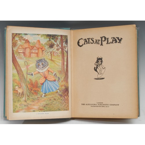 5901 - Children's Books - Wain (Louis), Cats at Play, London: The Alexandra Publishing Company, [n.d., c. 1... 