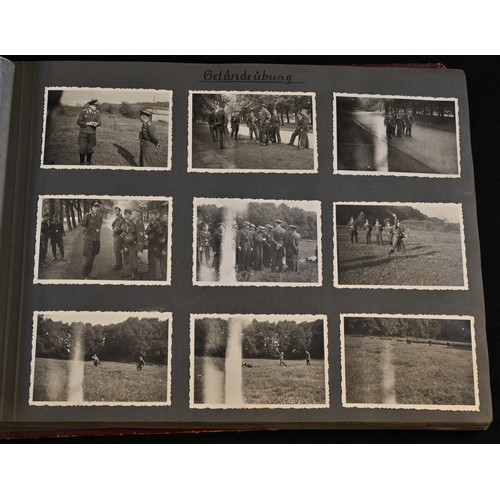 5794 - Photography - World War II - Third Reich Nazi Germany - an album of photographs, compiled by a Wehrm... 