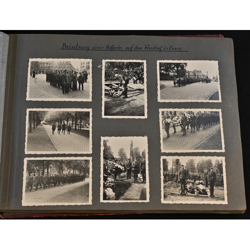 5794 - Photography - World War II - Third Reich Nazi Germany - an album of photographs, compiled by a Wehrm... 