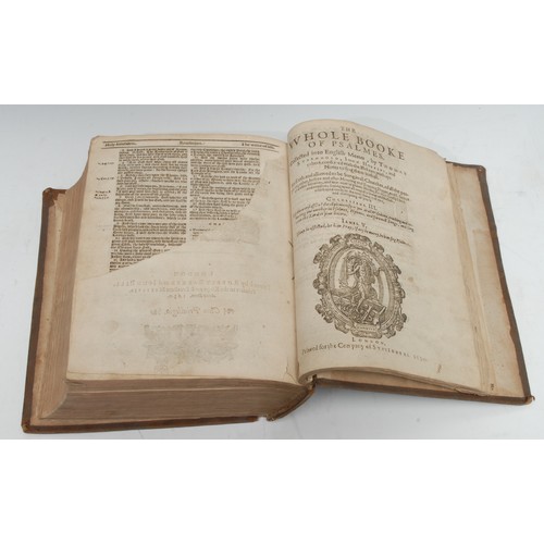 5868 - Bible, King James Version - The Holy Bible, Containing the Old Testament and the New [...], bound wi... 