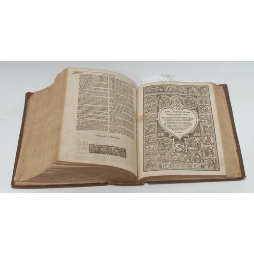 5868 - Bible, King James Version - The Holy Bible, Containing the Old Testament and the New [...], bound wi... 