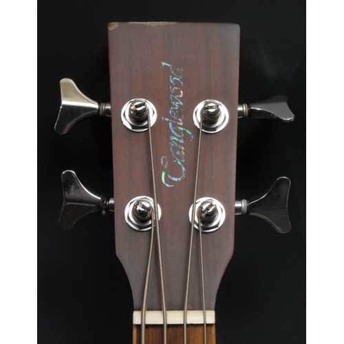 5285K - A Tanglewood Premier TW155A Electro-Acoustic Bass, serial 1012376