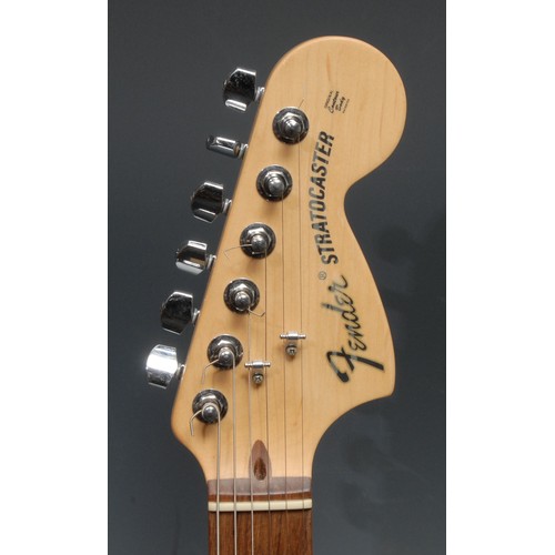 5285G - A Fender Stratocaster electric guitar, USA honey blonde, maple neck, rosewood finger board. Serial n... 