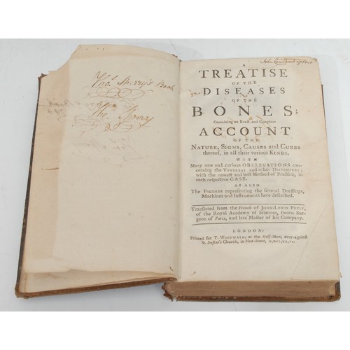 5853A - Medicine - Petit [(Jean-Louis)], A Treatise of the Diseases of the Bones; Containing an Exact and Co... 