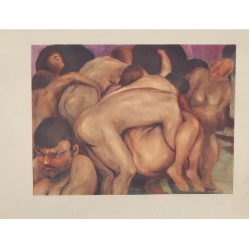 5806 - D.H. Lawrence (1885-1930), after, a set of twenty-four erotic prints, after the author's own paintin... 