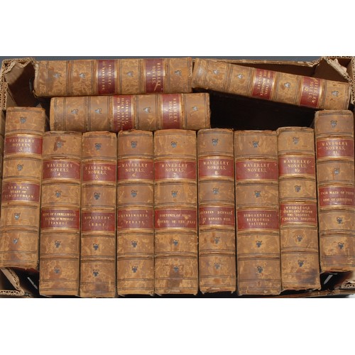 5855 - [Scott (Sir Walter)], The Waverley Novels, twelve-volume set, 