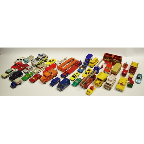 347 - A Corgi Toys Airborne Caravan no.420; others including Chevrolet Impala New York Taxi Cab no. 221, S... 