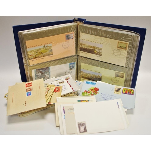 376 - Stamps - Worldwide postal stationary in a box