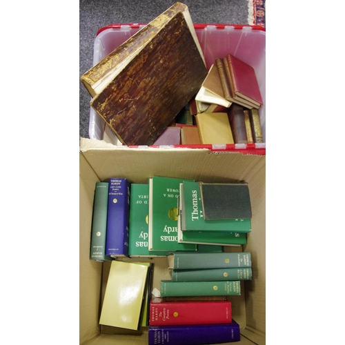 399 - Books - Thomas Hardy collection; 19th century pictoral book; decorative bindings;etc