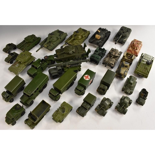 3156 - Diecast Military Vehicles - Dinky Toys , a Thornycroft Mighty Antar Tank Transporter and Centurion T... 