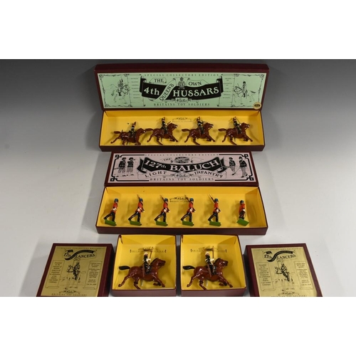 3162 - Britain's Toys - boxed set comprising 8833 British Army of India 127th Baluch Light Infantry;  8811 ... 