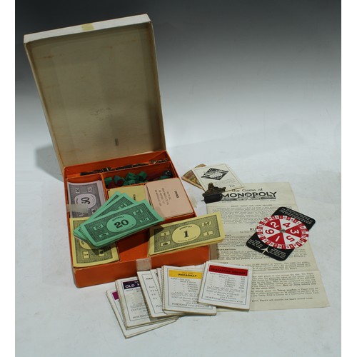 352 - Toys and Games - a 1930s Monopoly set, original box