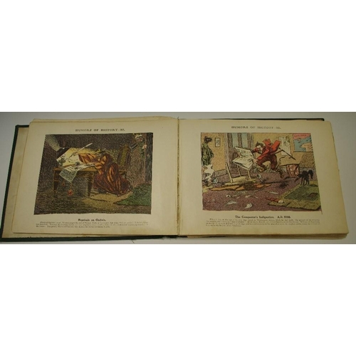 175 - Humours of History, 160 drawings in colour by A.M