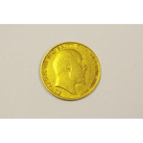 231 - An Edward VII half sovereign dated 1902