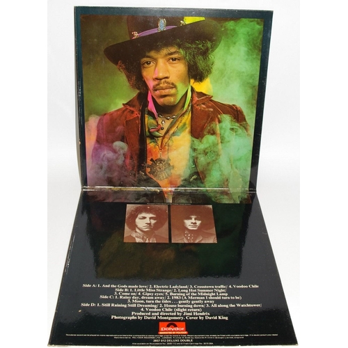 322 - Jimi Hendrix Experience, Electric Ladyland - Double album reissue on Polydor 1973 (2310270 C). Fully... 