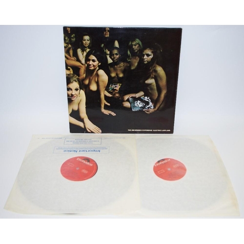 322 - Jimi Hendrix Experience, Electric Ladyland - Double album reissue on Polydor 1973 (2310270 C). Fully... 