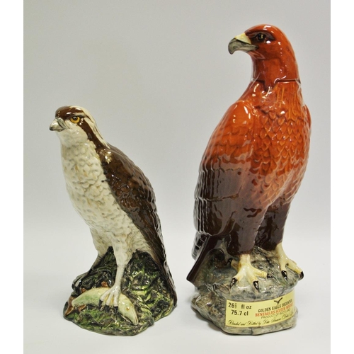 74 - A Beswick Beneagles Scotch Whiskey Golden Eagle decanter; another Osprey decanter (2)