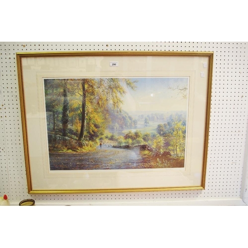 290 - Rex Preston (by and after) Lathkilldale signed print