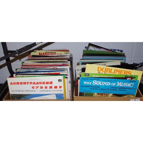 292 - Records - LPs and box sets including Beatles; Dubliners; Ella Fitzgerald; Eartha Kitt; Nat King Cole... 