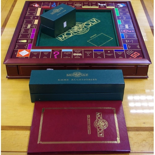 345 - A Franklin Mint for Waddington Games Monopoly game.