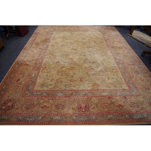 138 - A Royal Keshan rug, 274cm x 366cm