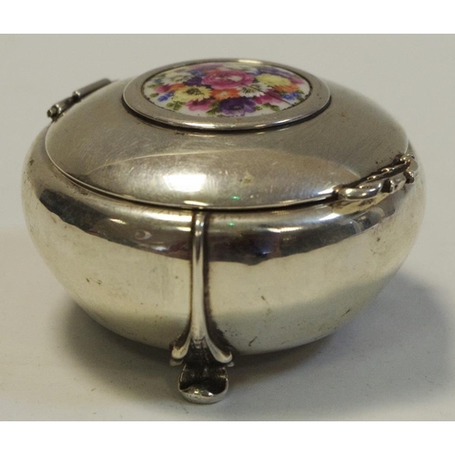 230 - A Spanish silver trinket box