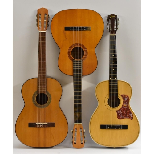 3038 - A Vintage Terada classical six string acoustic guitar, model no. C308N; a 'Tatra Classic' acoustic g... 