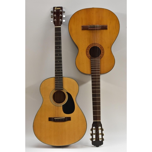 3049 - An Encore F300 model, acoustic guitar, spruce soundboard, mahogany sides and back, length of soundbo... 