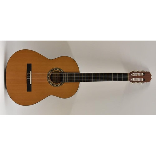 3069 - An Artesania Admira, Concerto model, classical acoustic guitar. Length of soundboard 49cm, total len... 