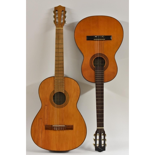 3075 - A Miguel Angel, of Valencia, Classical Spanish guitar, length of soundboard 49cm, total length of gu... 