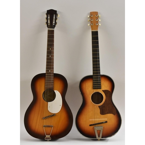 3118 - A 'Kansas' 3/4 size Romanian classical acoustic guitar; and another four entry level acoustic guitar... 