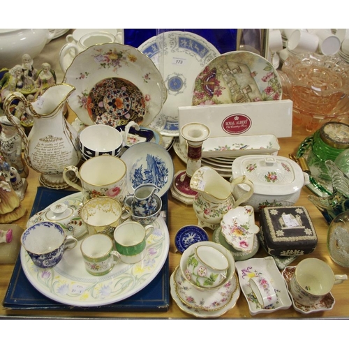 173 - Royal Crown Derby, Royal Albert, Coalport, Wedgwood, Abbeydale, etc