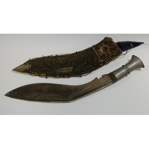 55 - An early 20th century Kukri knife