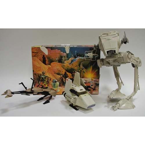 81 - Star Wars Return of the Jedi - a Kenner Speeder Bike, instructions, boxed, missing 1 rear flap; a Ke... 