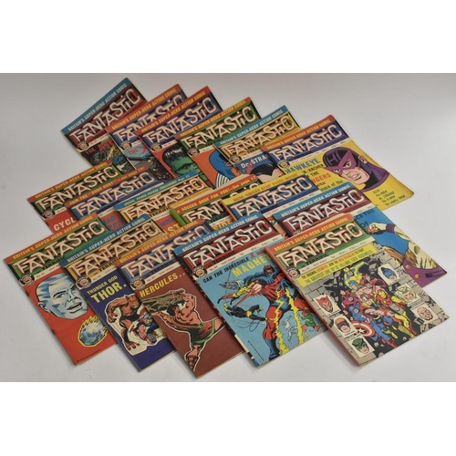 3065 - Comics  -  British 1960s Fantastic/Terrific comics almost continuous run from issue 1 18th February ... 