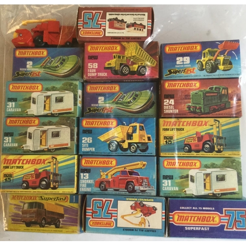 3086 - Matchbox Superfast & 75 - various models including Mercedes Truck no.1, Rescue Hovercraft no.2, ... 