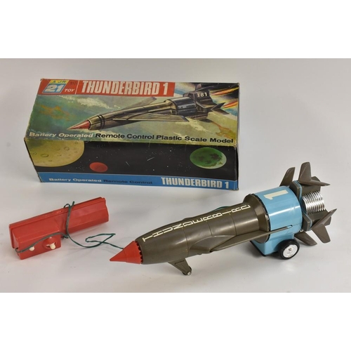 3091 - Thunderbirds  - a 1960s J Rosenthal (Toys) Limited,  A JR21 battery operated remote control Thunderb... 