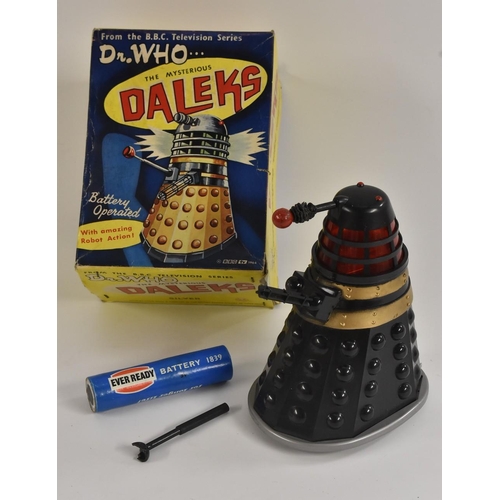 3099 - A scarce vintage 1960's (1964) Marx Toys made ' Dr Who - The Mysterious Daleks ' battery operated Da... 