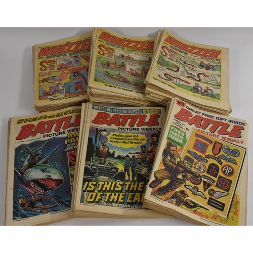 3118 - Comics - a quantity of Battle Picture Weekly including issue 1, 8th March 1975 to 24th June 1978; ot... 